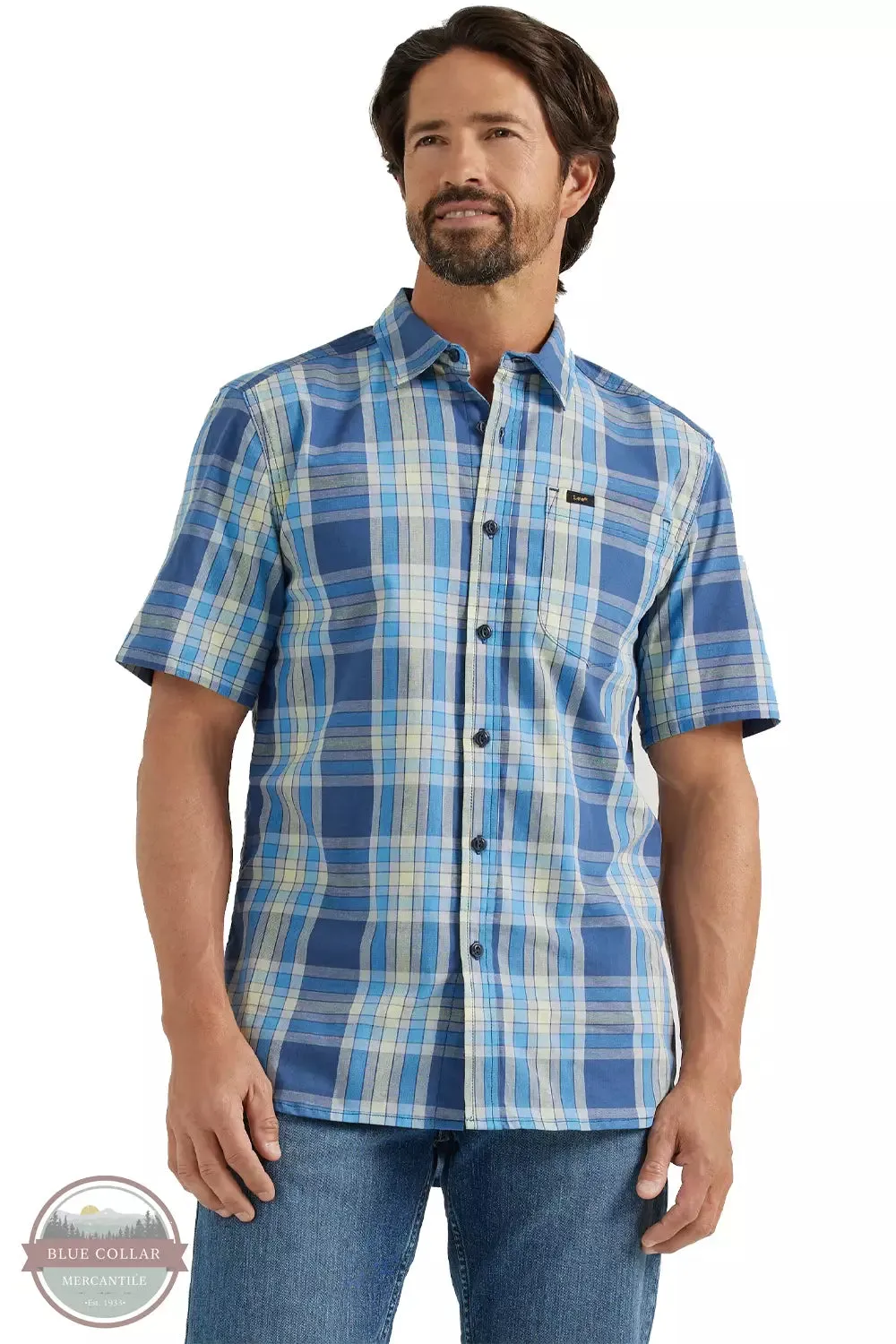 112347453 Plaid All Purpose Short Sleeve Shirt