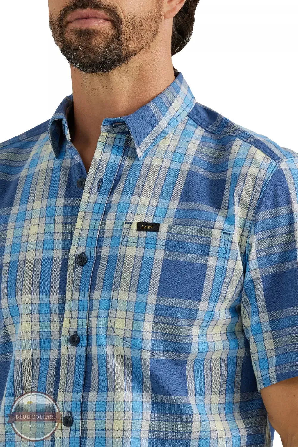 112347453 Plaid All Purpose Short Sleeve Shirt