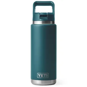 21071503659 TERMO RAMBLER 26oz STRAW BOTTLE COLOR MATCHED AGAVE TEAL MARCA YETI