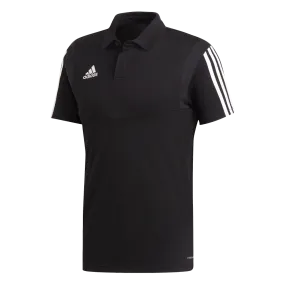 Adidas Adult Tiro 19 Polo (Black/White)