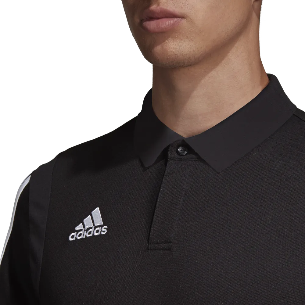 Adidas Adult Tiro 19 Polo (Black/White)