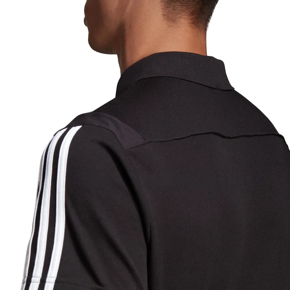 Adidas Adult Tiro 19 Polo (Black/White)