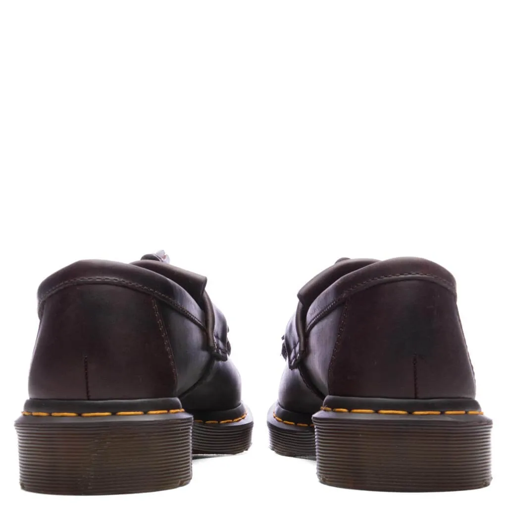 Adrian Loafers - Dark Brown Crazy Horse