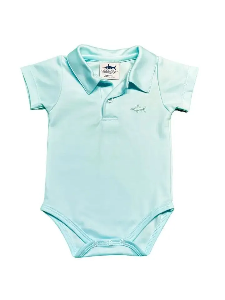 Aqua Polo Onesie