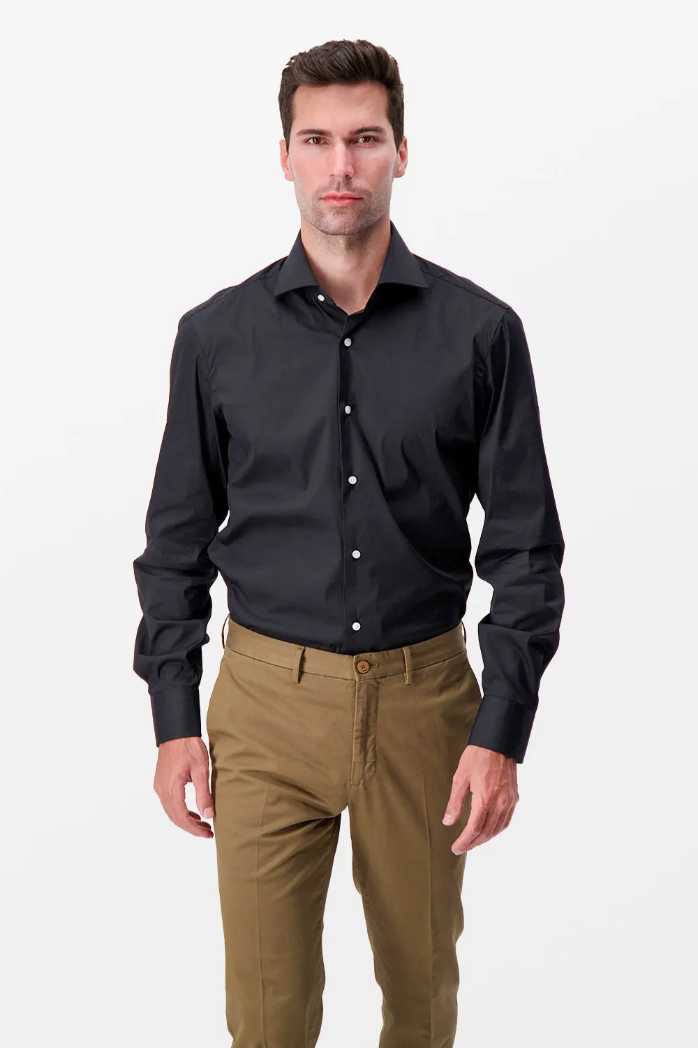 Barba Napoli Black Classic Shirt