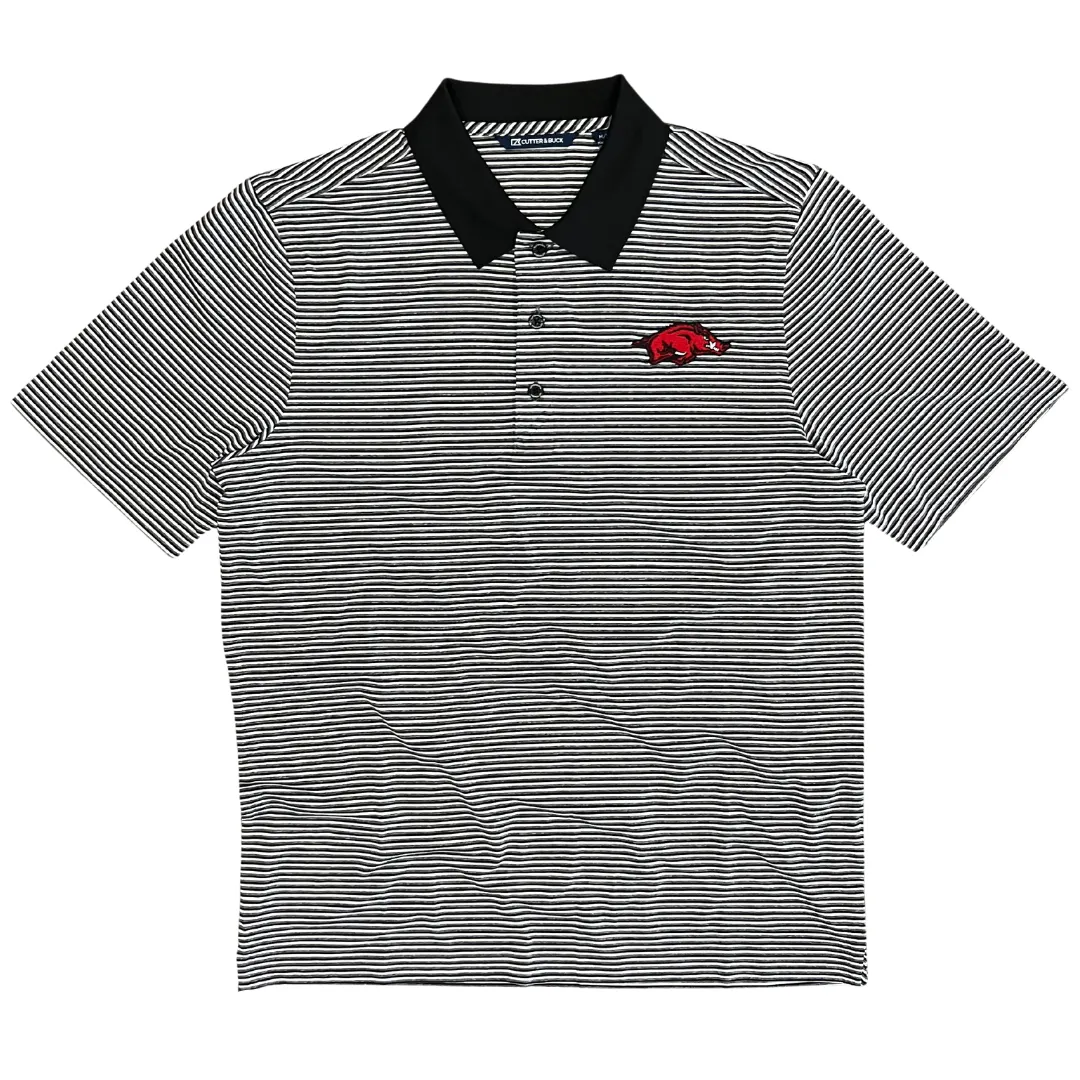 Black Stripe Razorback Polo