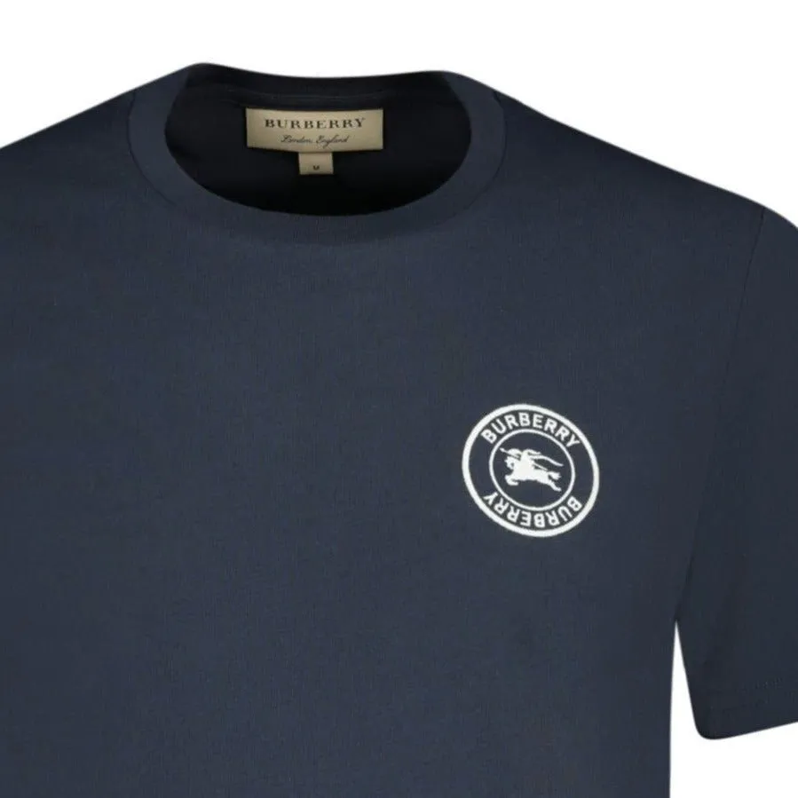 BURBERRY'Jenson' Short Sleeve T-Shirt Navy