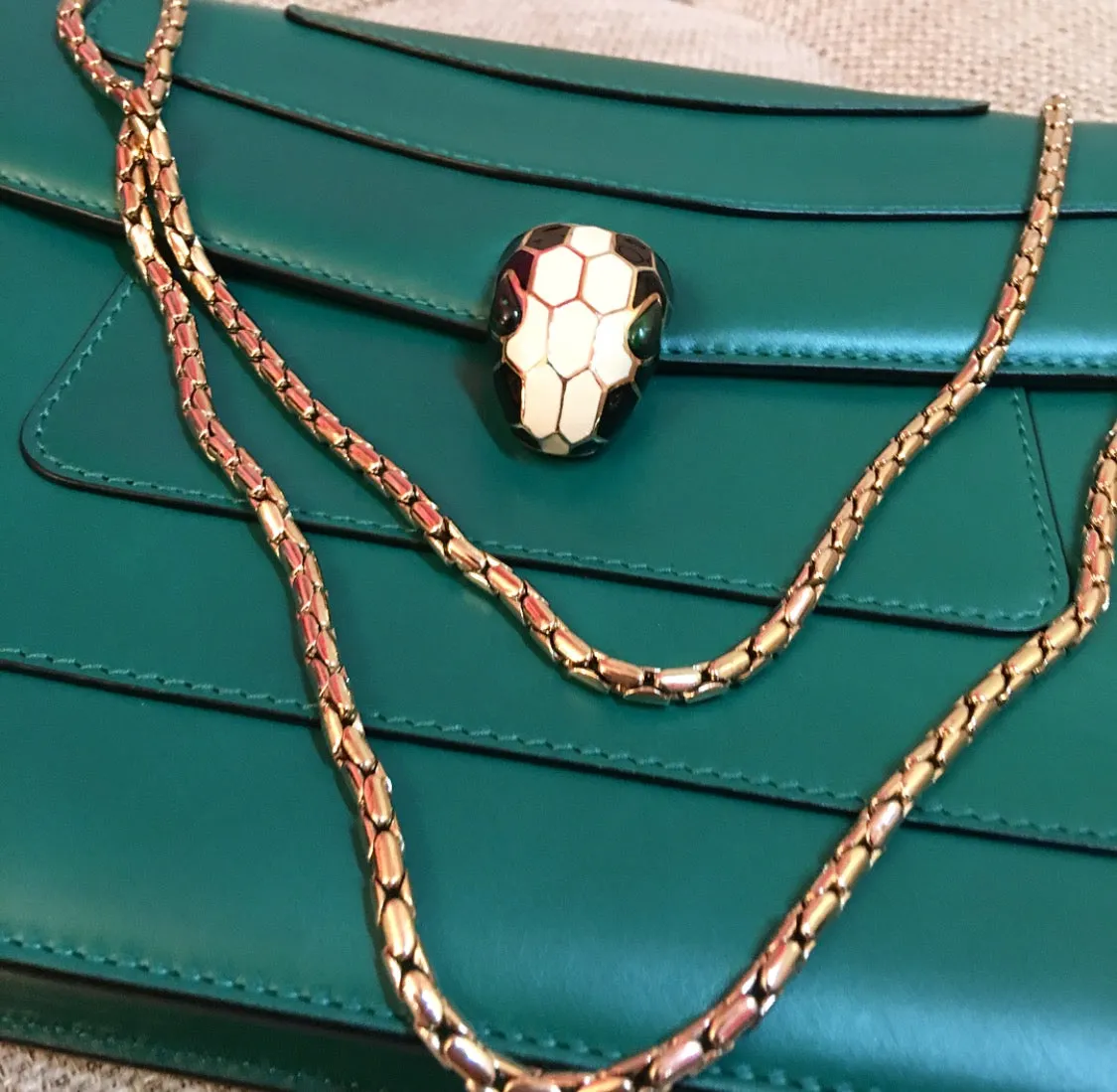 Bvlgari serpentine forever bag