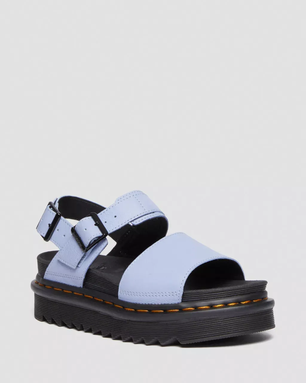 Doc Martens Women's VOSS PISA LEATHER STRAP SANDALS (Zen Blue)