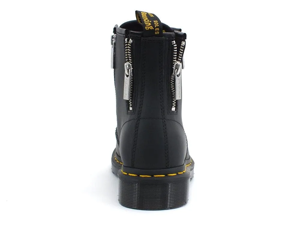 DR. MARTENS 1460 Zip Nappa Anfibio Black 1460-26103001