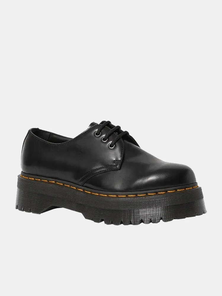 Dr Martens 1461 Quad - Black Polished Smooth