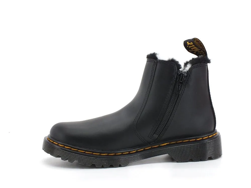 DR. MARTENS Lenoire J Romario Polacco Elastici Pois Black 2976J-27035001