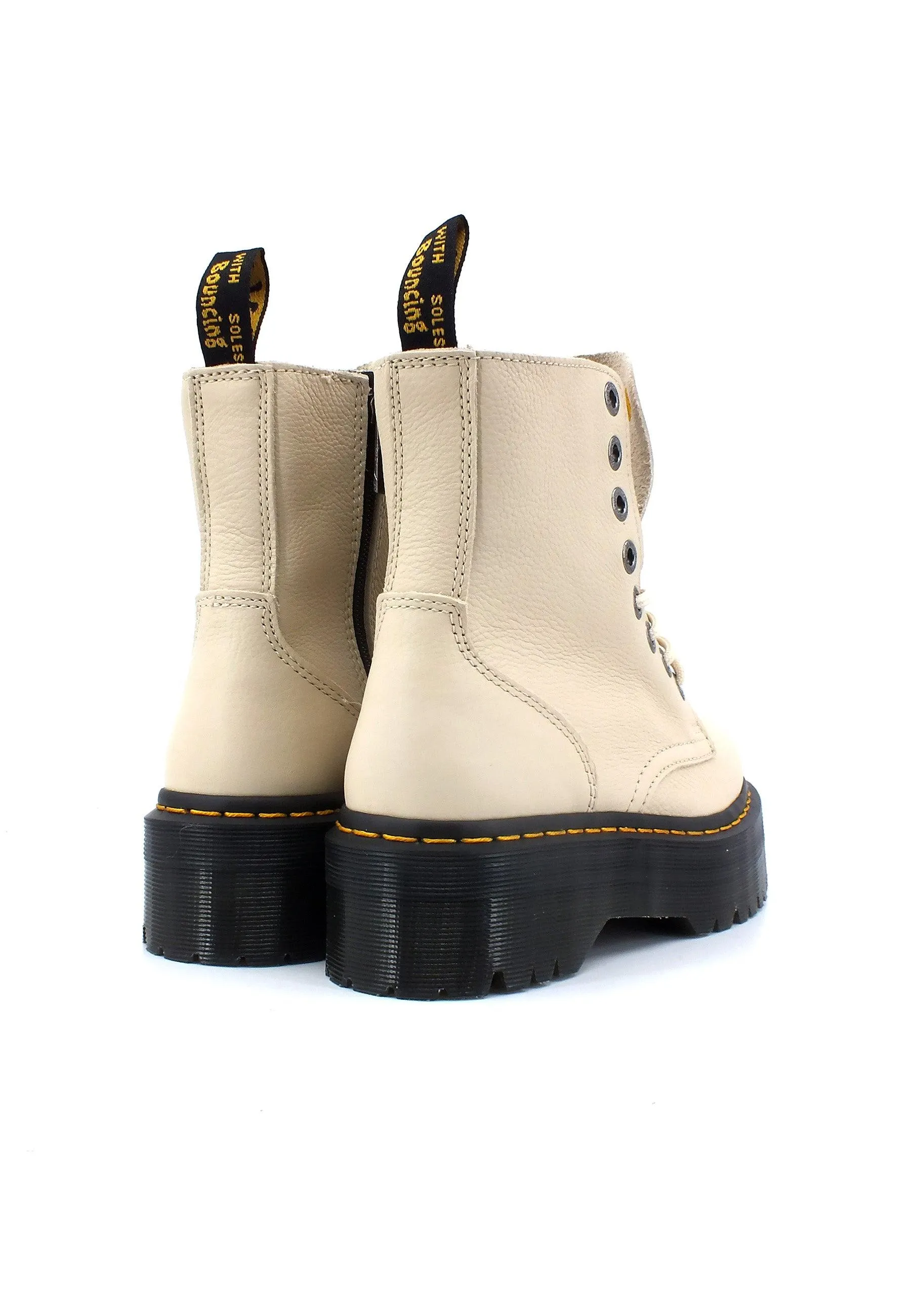 DR. MARTENS Pisa Stivaletto Anfibio Donna Beige JADONIII-26378292