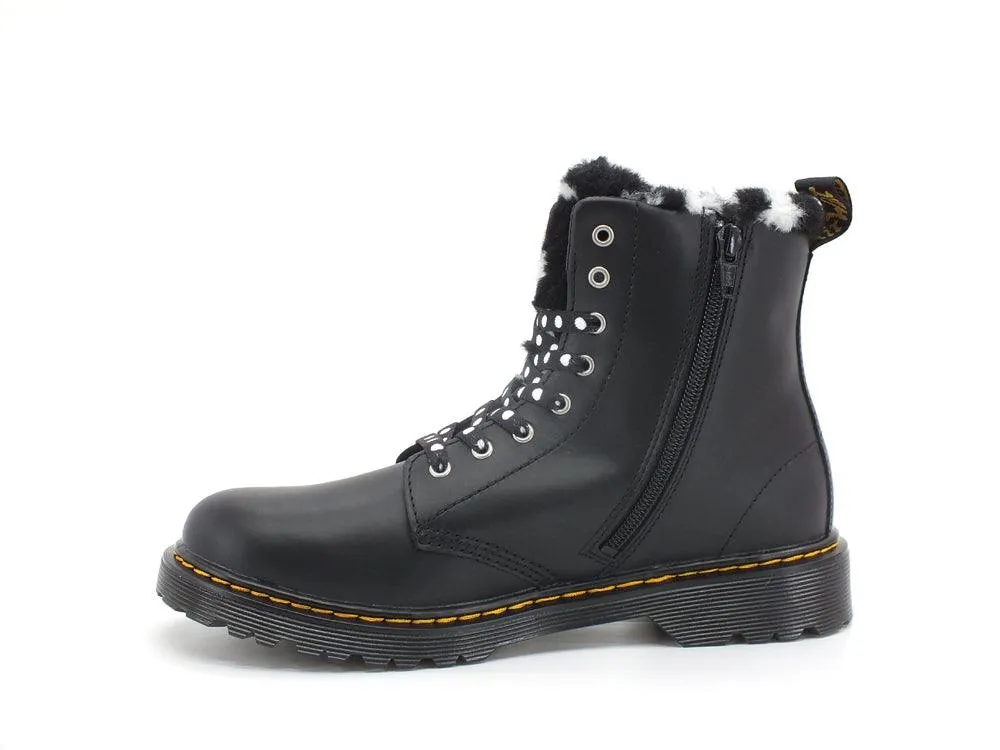 DR. MARTENS Serena Romario Anfibio Lacci Pelo Black 1460J-26995001