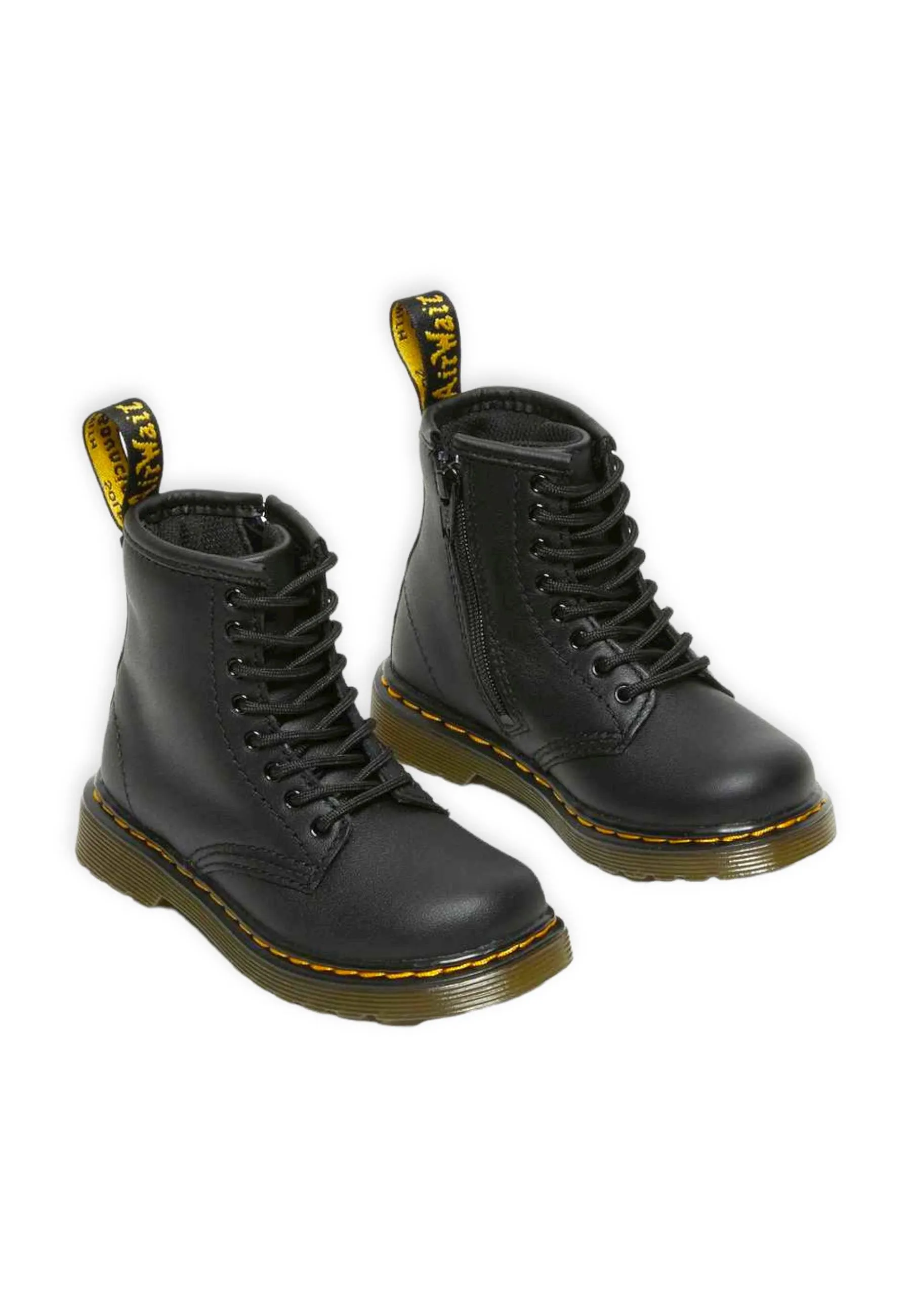 DR. MARTENS Softy Stivaletto Anfibio Bimbo Nero 1460J-15382001