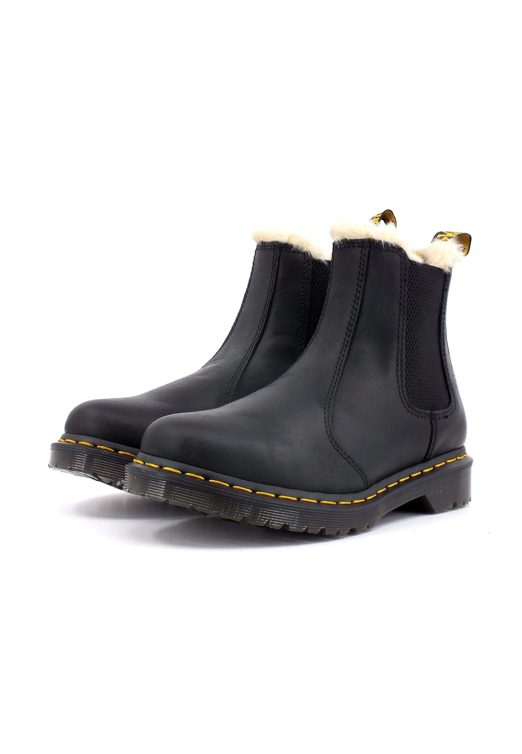 DR. MARTENS Stivaletto Polacco Pelo Donna Black 2976-LENOIRE-21045001