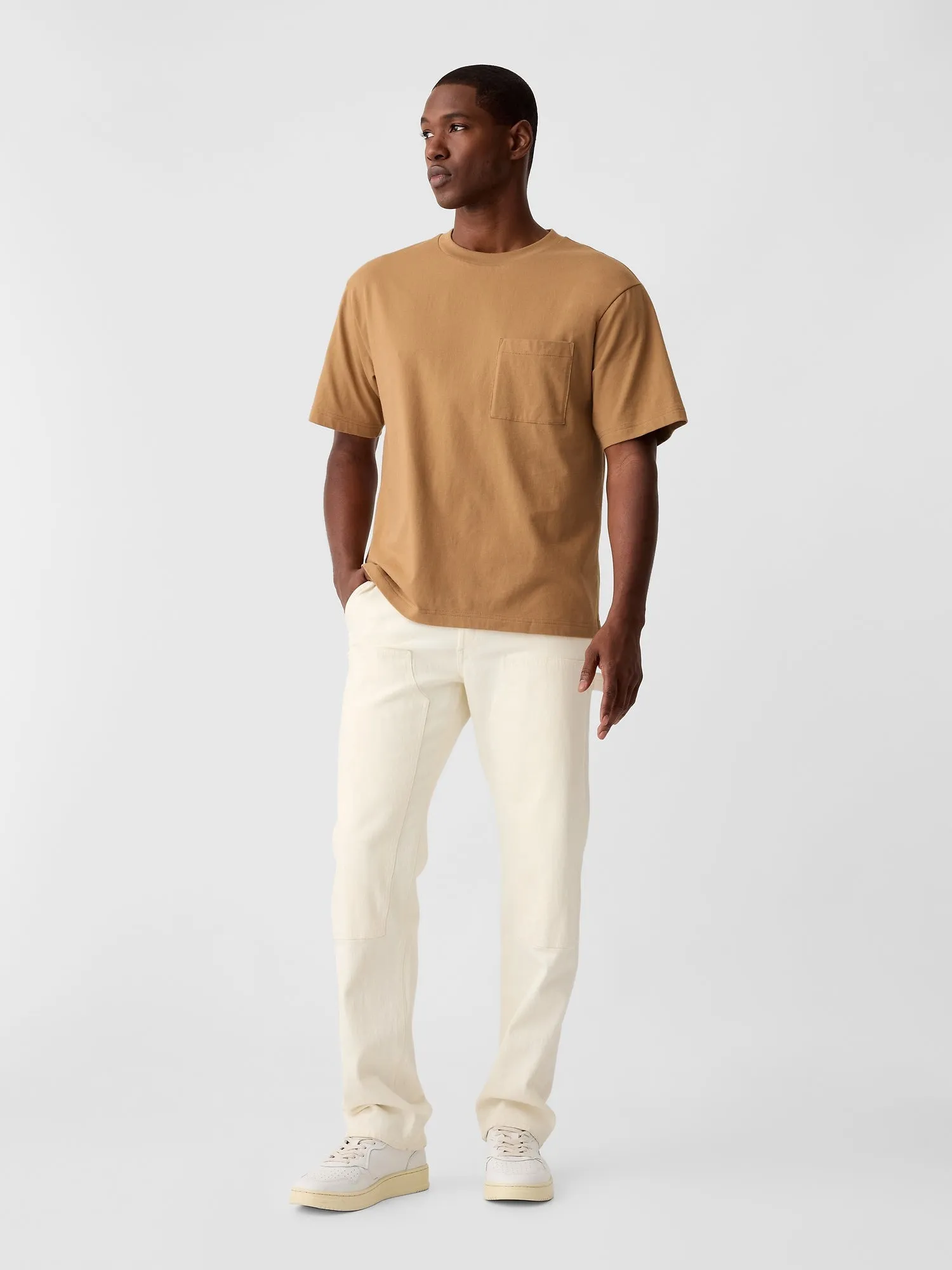 Everyday Soft Oversized Pocket T-Shirt