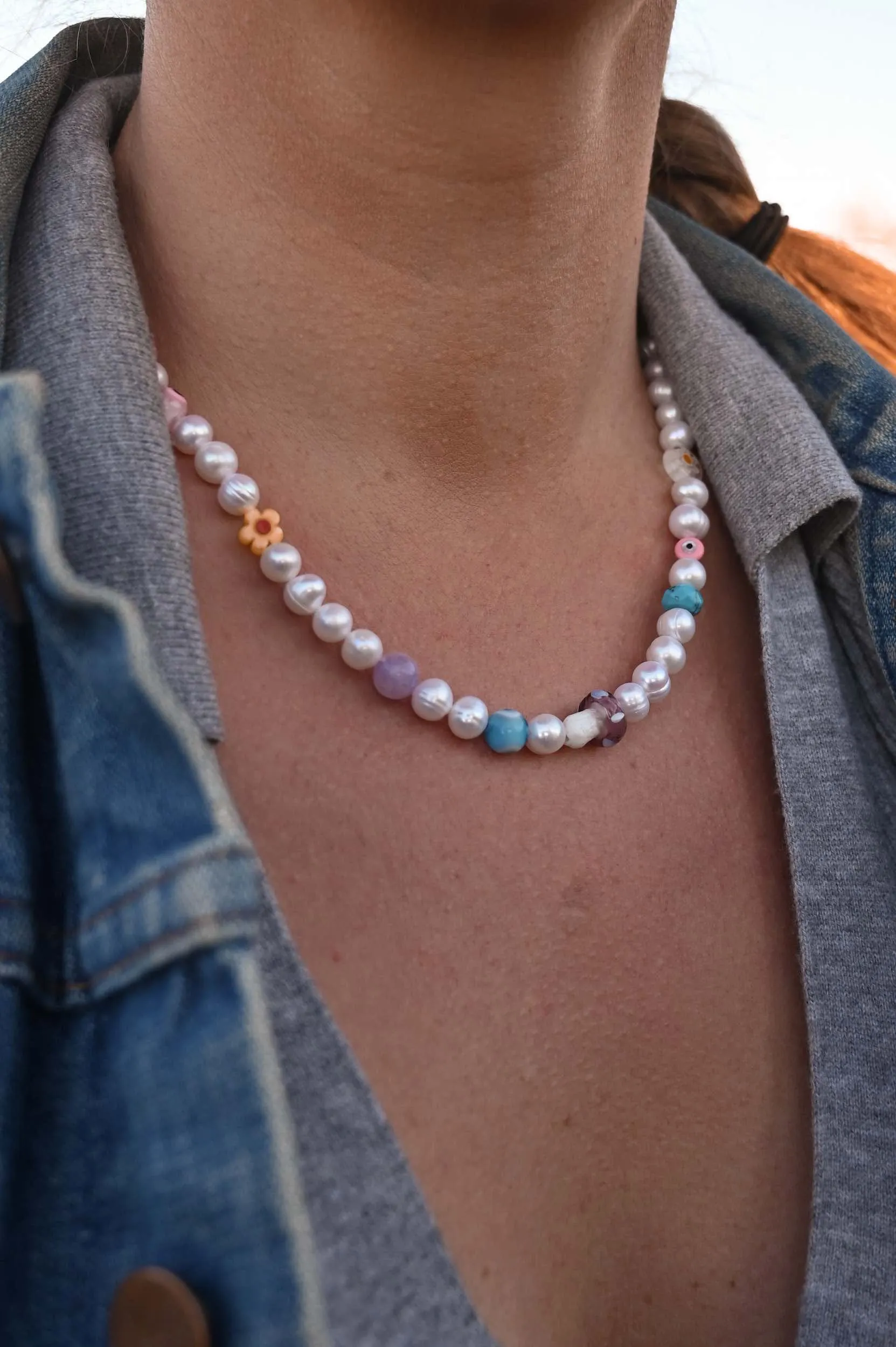 Fun Girl Pearl Necklace