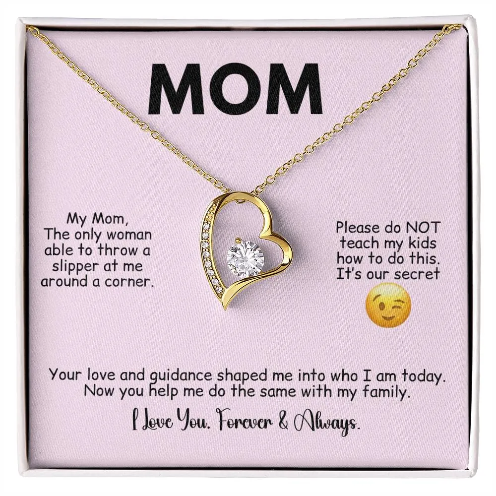 Funny Gift For Mom, Mother Necklace From Son or Daughter