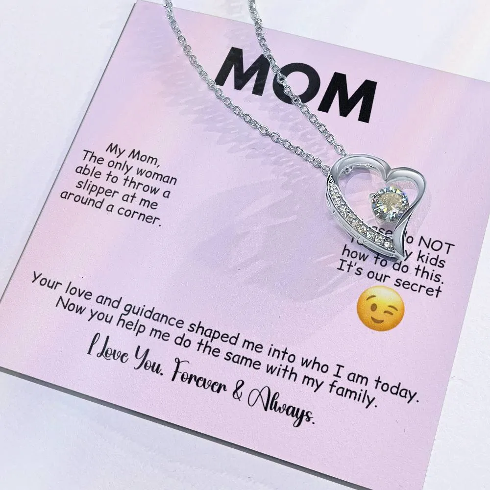 Funny Gift For Mom, Mother Necklace From Son or Daughter