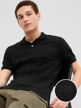 Gap Logo Pique Polo Shirt