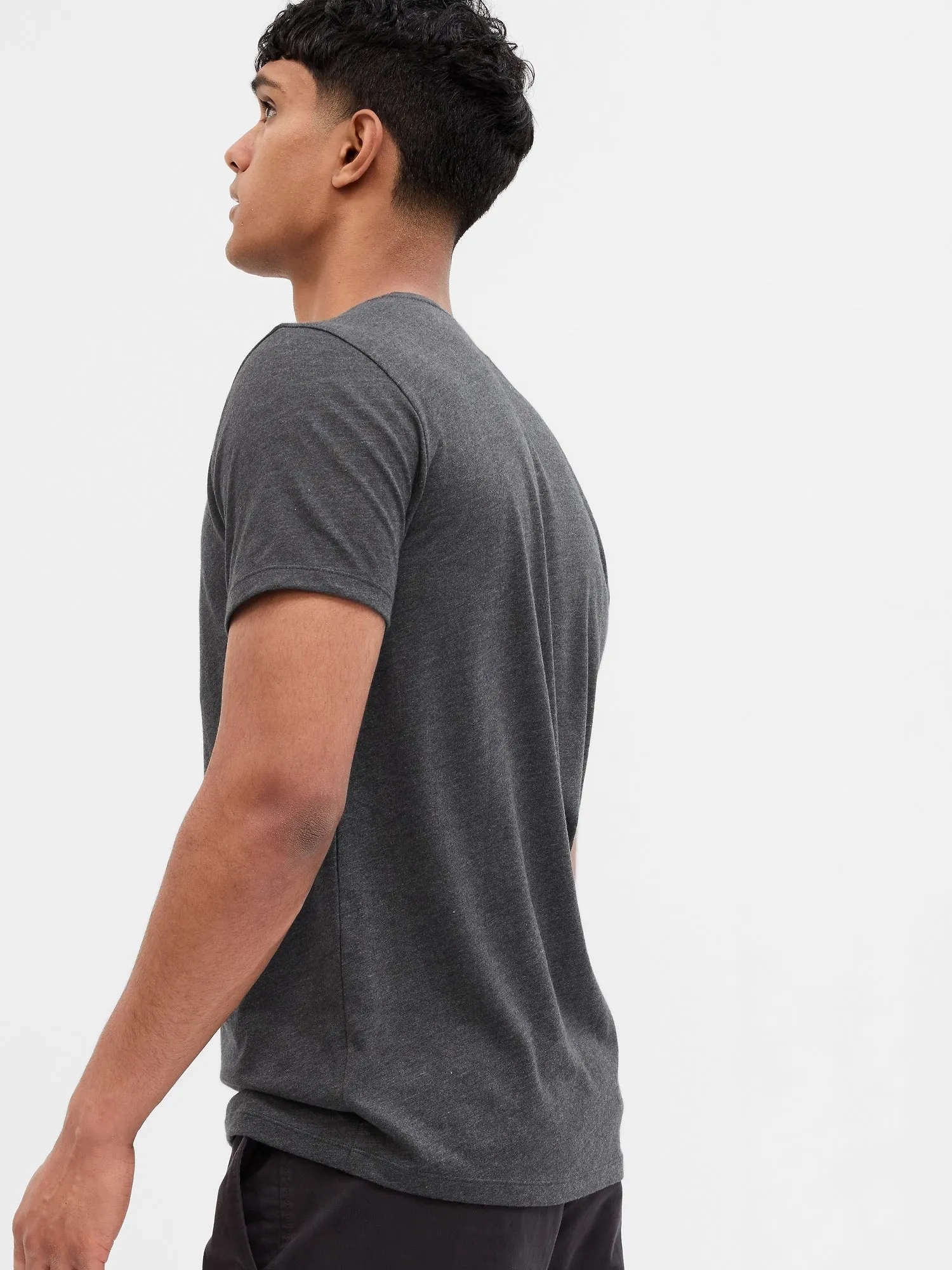 Gap Logo V-Neck T-Shirt