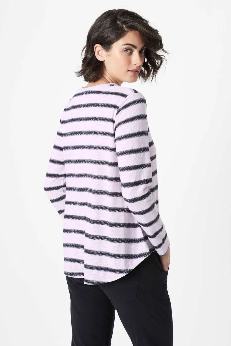 Gayle (Lilac Stripe)