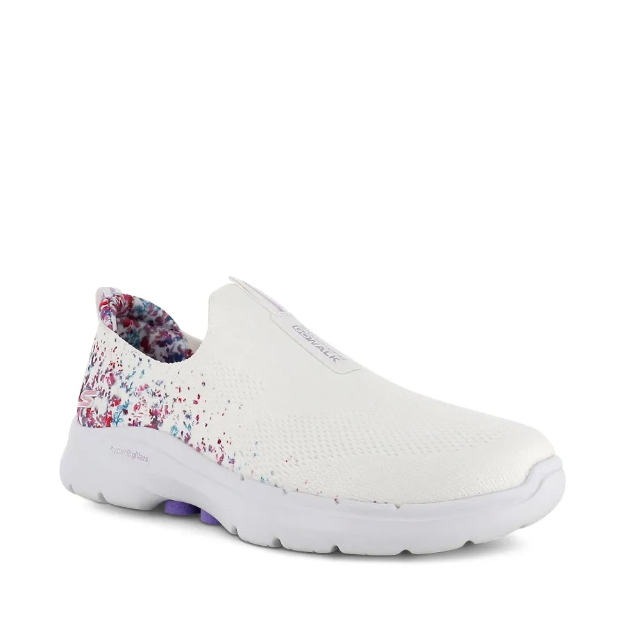 GO WALK 6 FLORAL SUNRISE  - WHITE MULTI