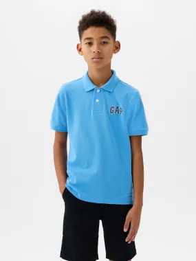 Kids Gap Logo Pique Polo Shirt