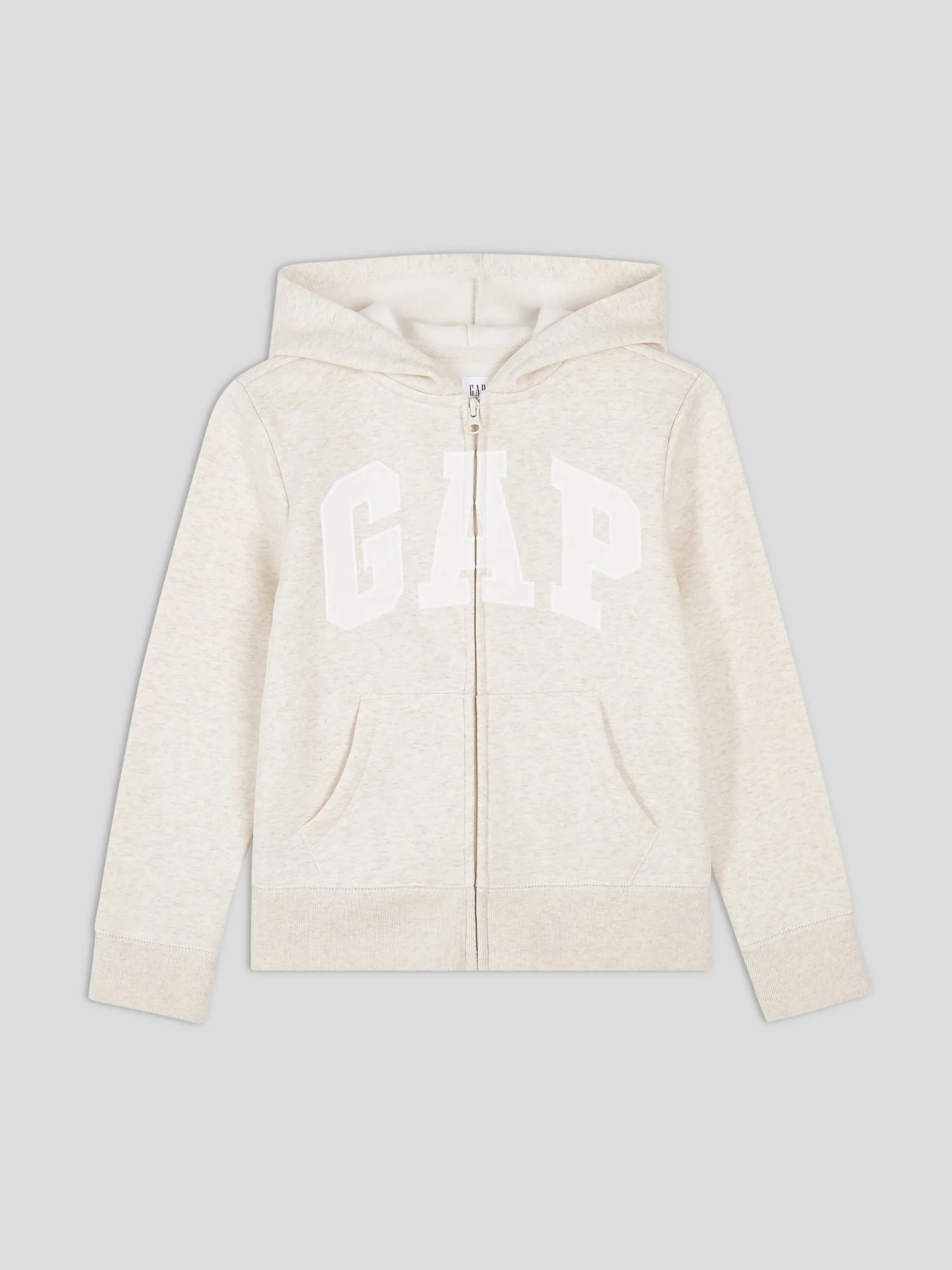 Kids Gap Logo Zip Hoodie In Fleece