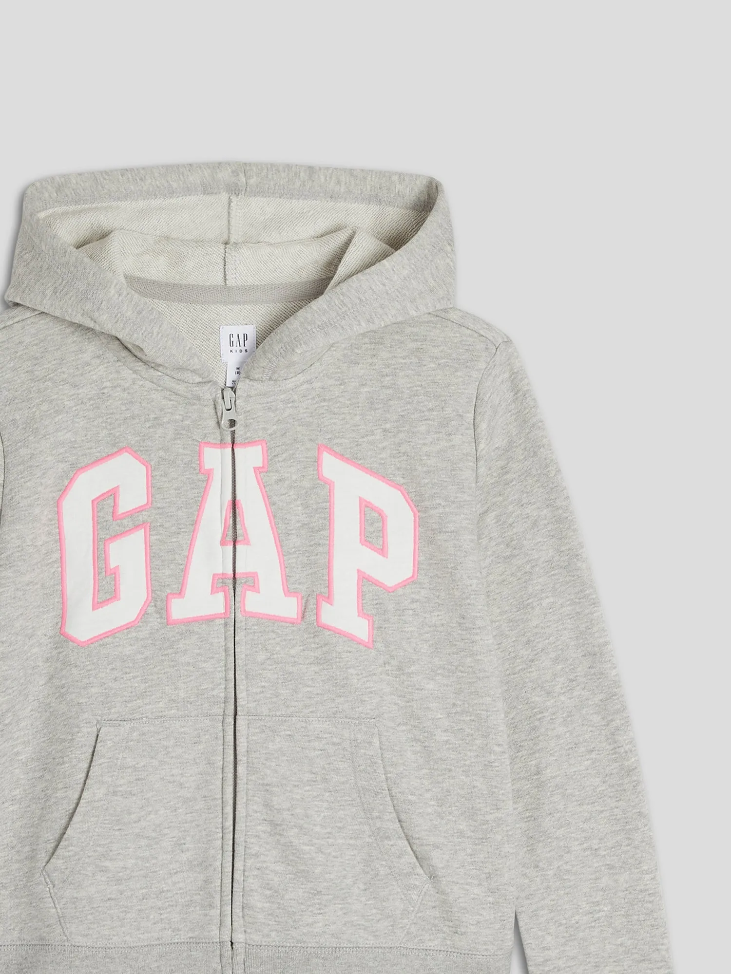 Kids Gap Logo Zip Hoodie in French Terry