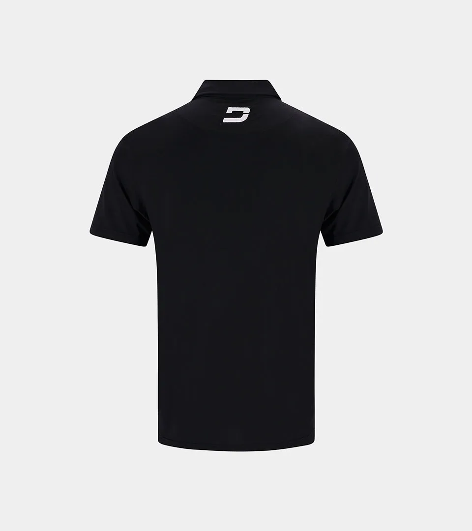 KIDS PERFORMANCE POLO BLACK