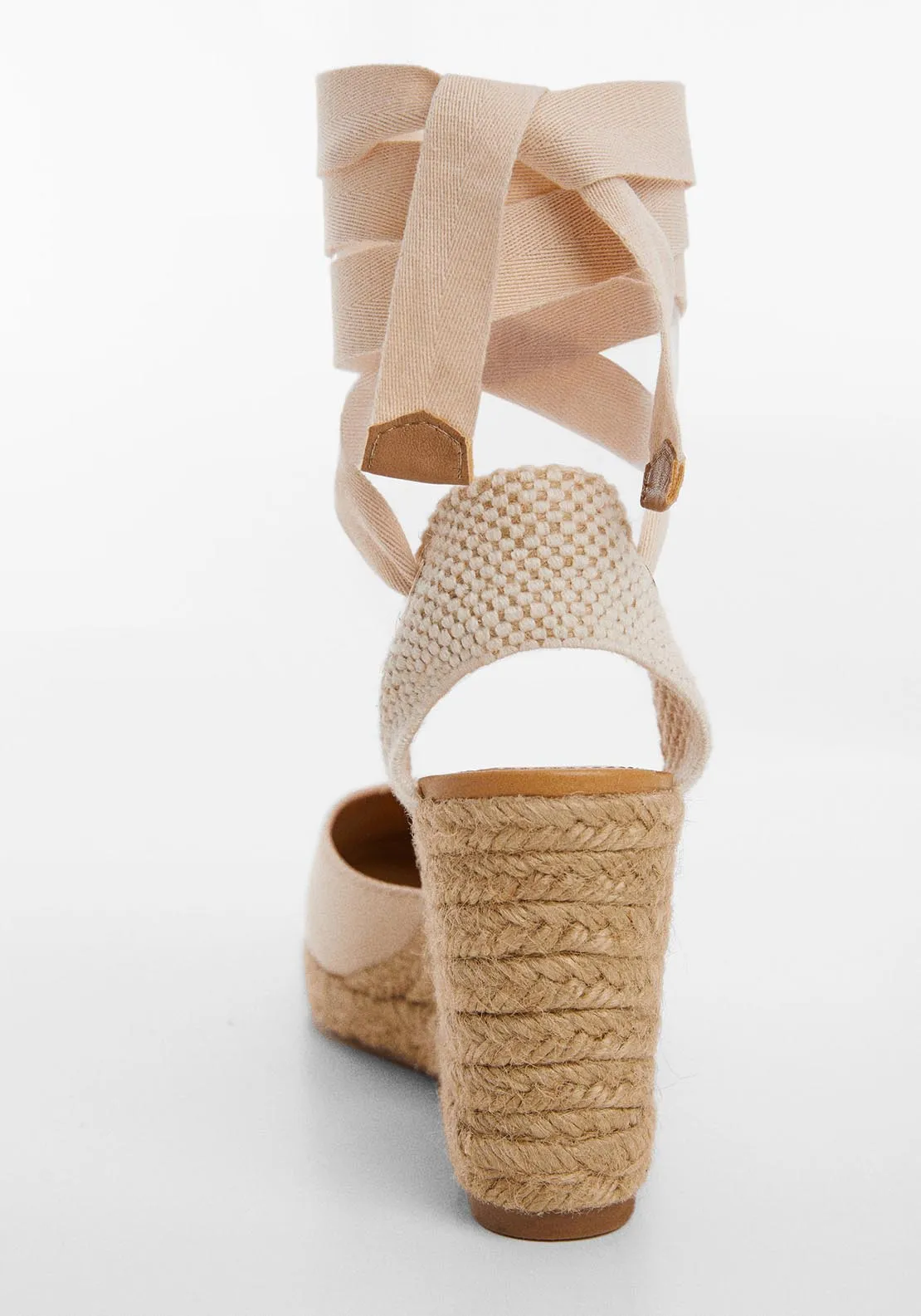 Lace-up espadrilles