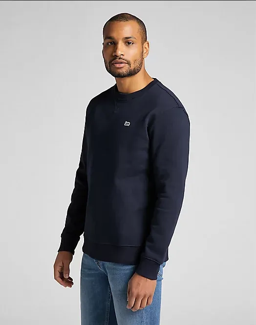 Lee Crewneck sweatshirt PLain Crew Sweatshirt L81ITJMA midnight blue 