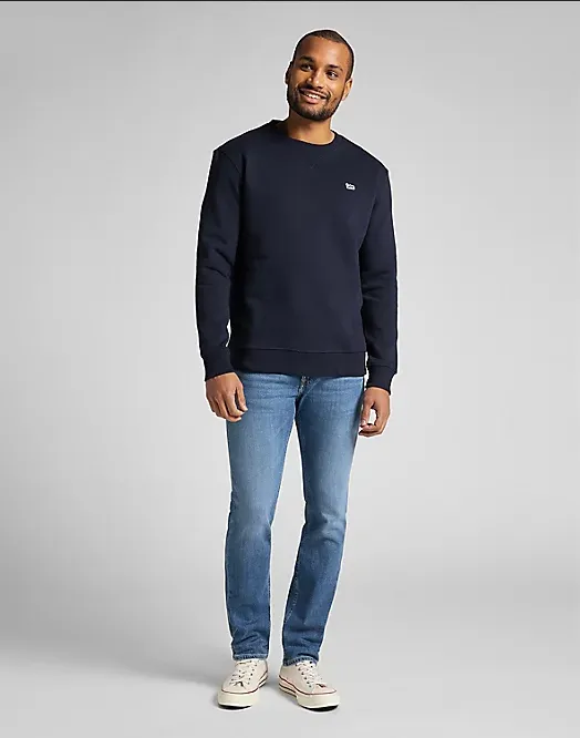 Lee Crewneck sweatshirt PLain Crew Sweatshirt L81ITJMA midnight blue 