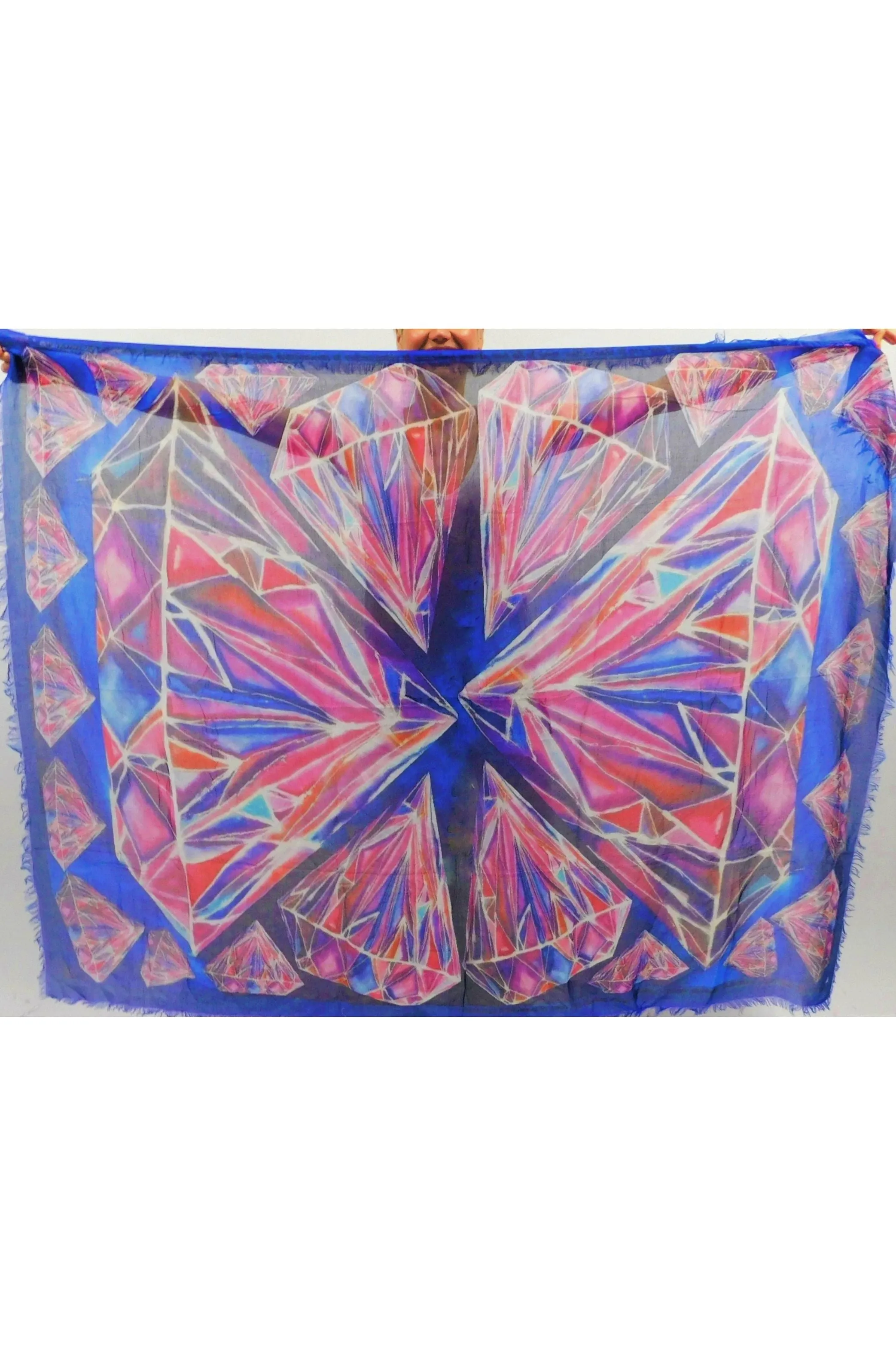 Love's Pure Light "More Precious Than Diamonds" Silk Shawl