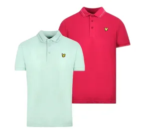 Lyle and Scott Branded Collar Polo