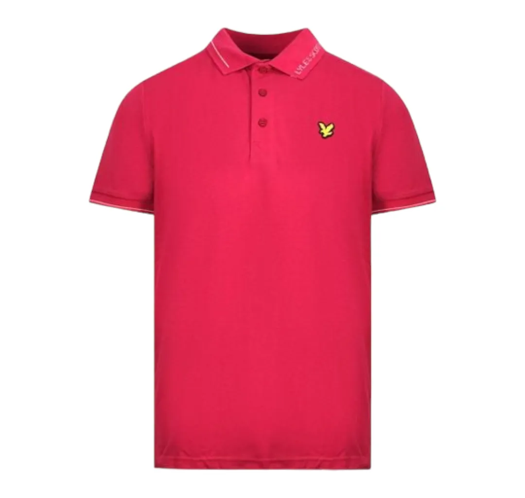 Lyle and Scott Branded Collar Polo