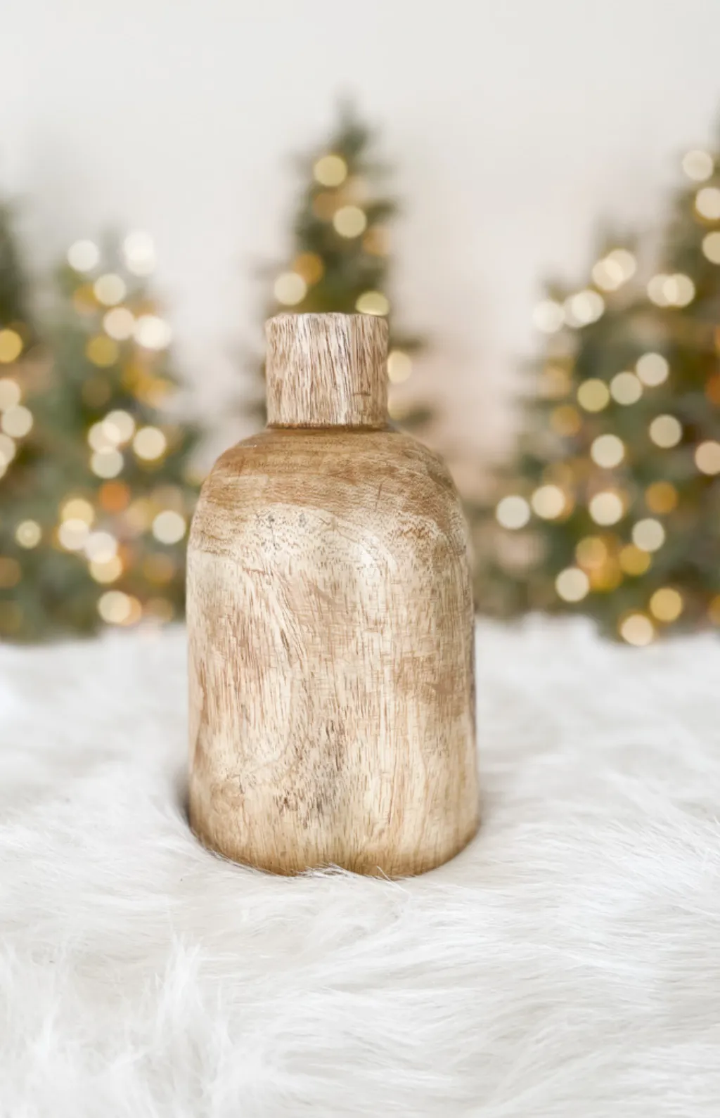 Mango Wood Vase