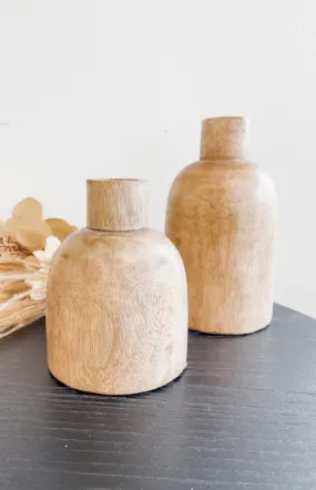 Mango Wood Vase