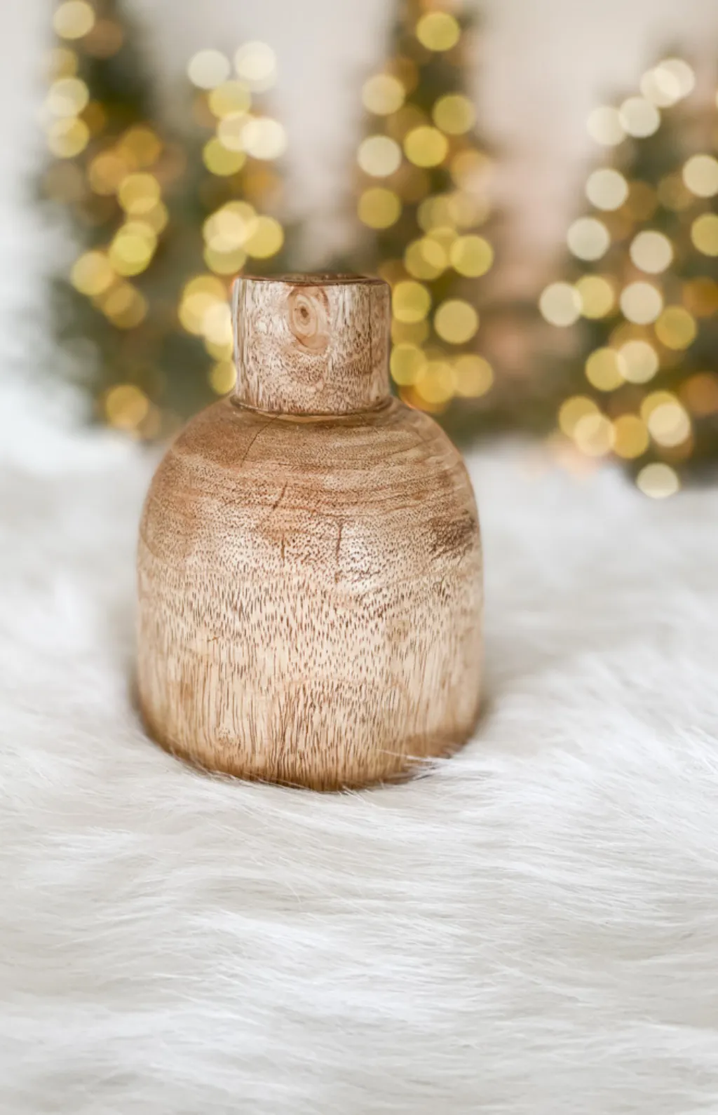 Mango Wood Vase