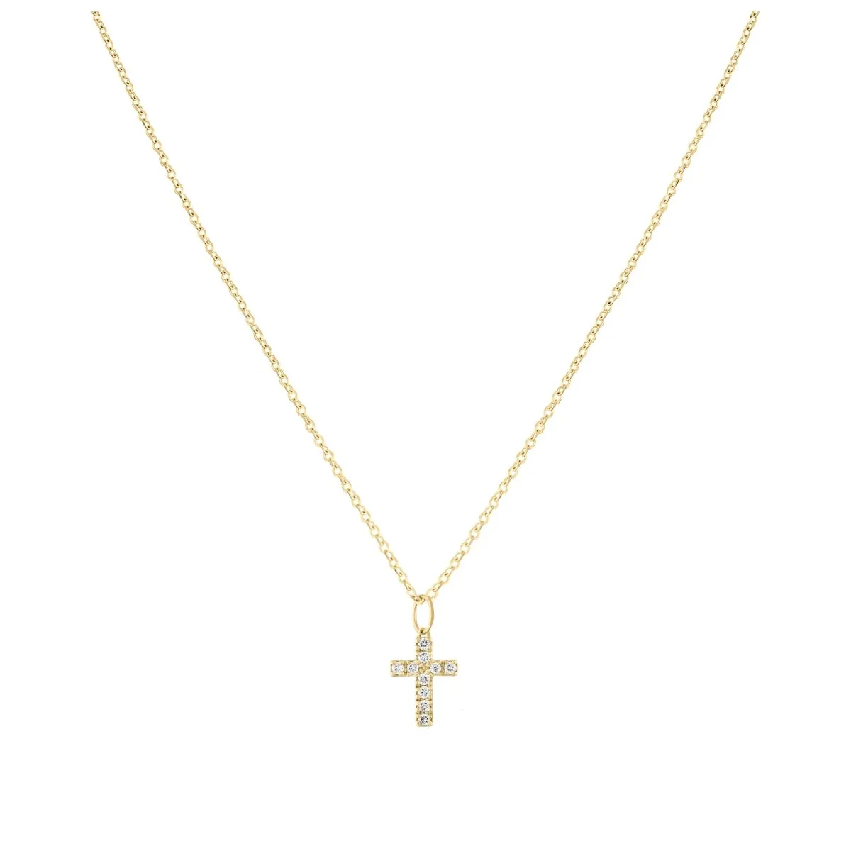 Mini Pave Cross - Forever Charm