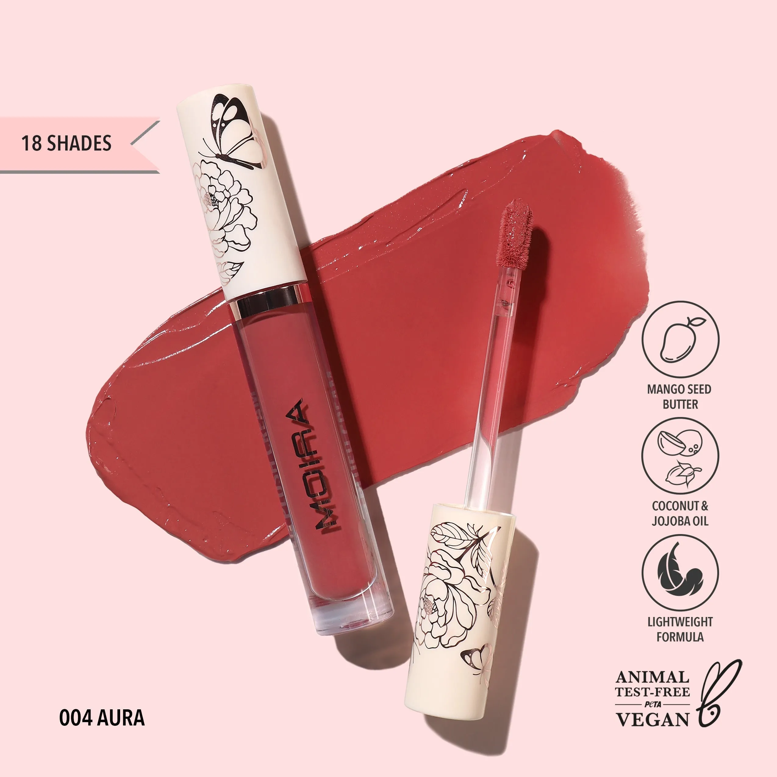 MOIRA Lip Plush Cream Labial en Crema