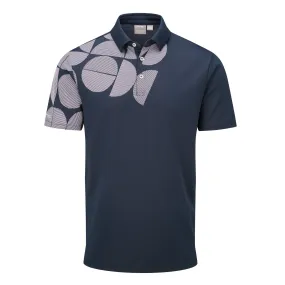 Ping Elevation Golf Polo Shirt - Navy