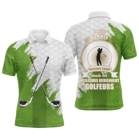 Polo pour Golfeur Golfeuse, Polo de Sport Homme Femme, Polo à Séchage Rapide, Les Meilleurs sont Golfeurs/Golfeuses - CTS12052214