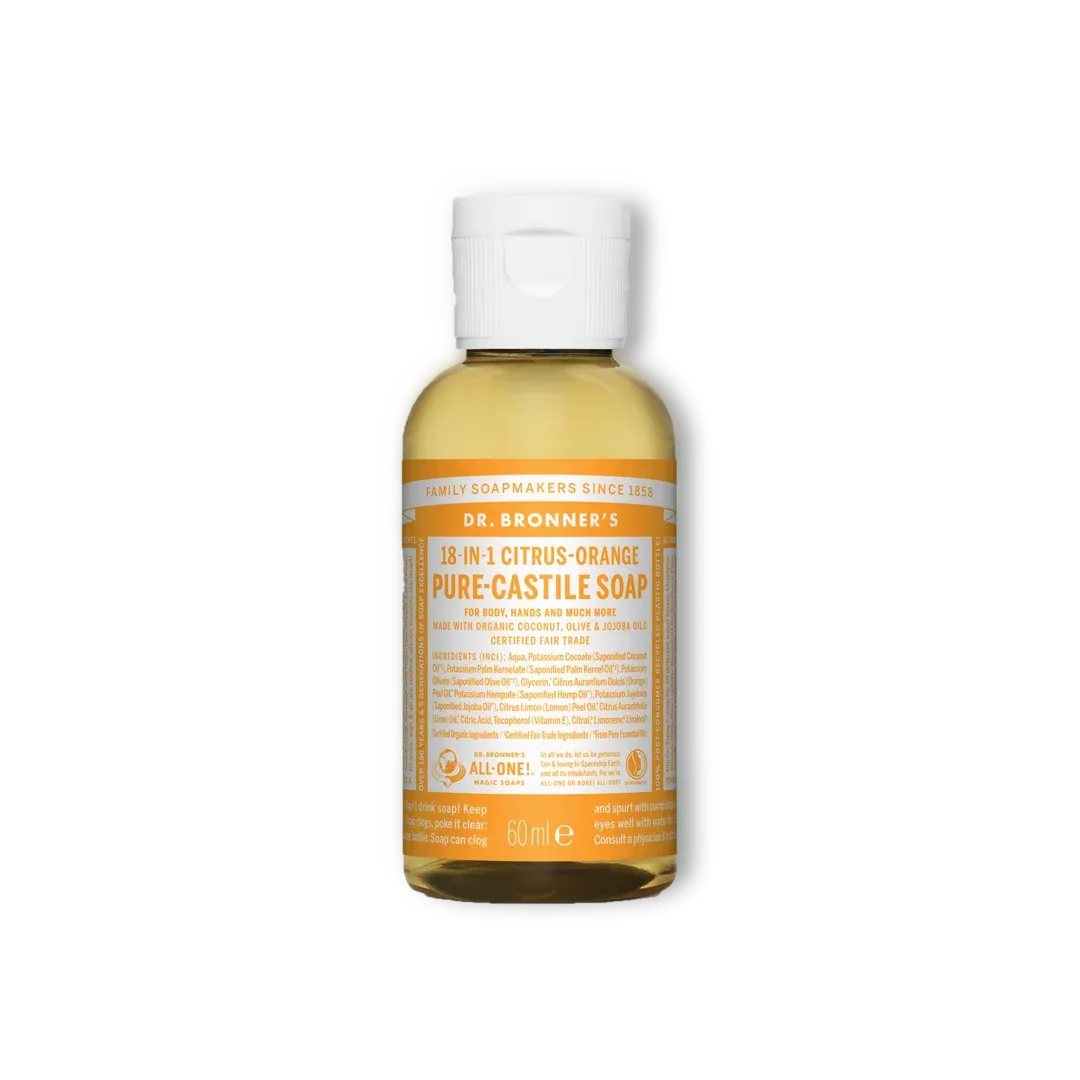 Pure Castile Liquid Soap - 60ml