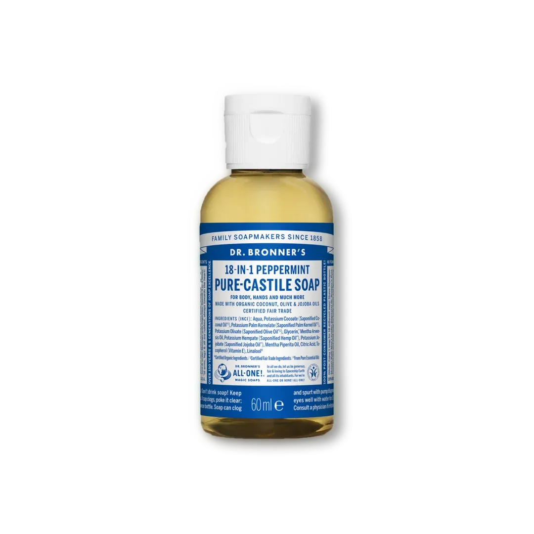 Pure Castile Liquid Soap - 60ml