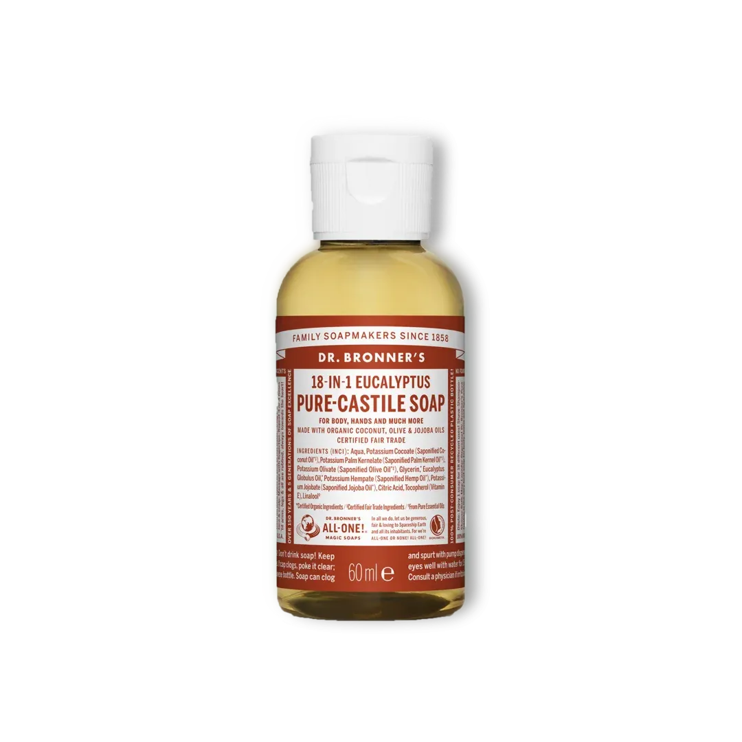 Pure Castile Liquid Soap - 60ml