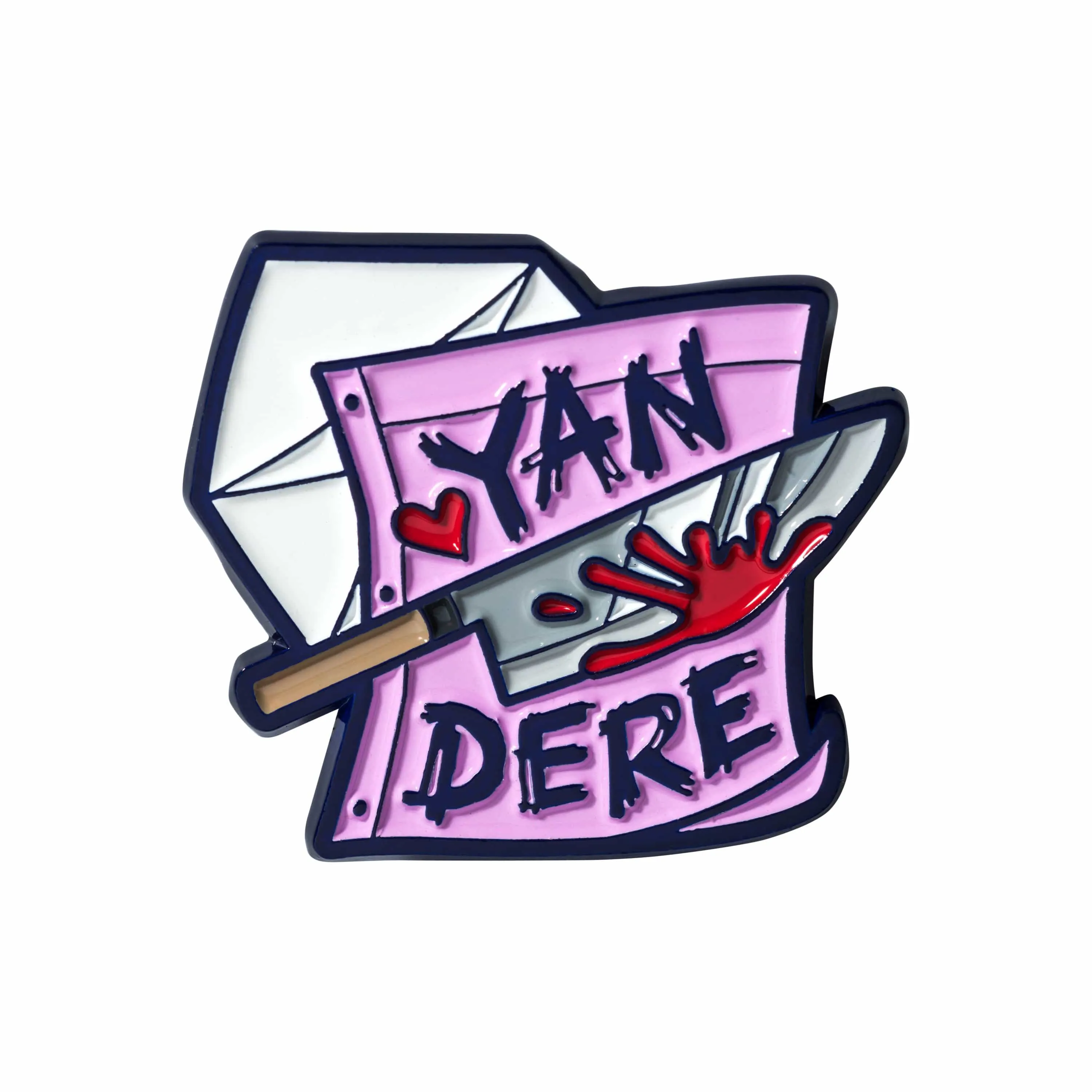 Sanshee - Yandere Enamel Pin