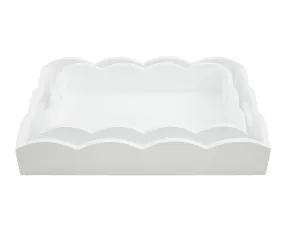 Scallop Lacquer Tray